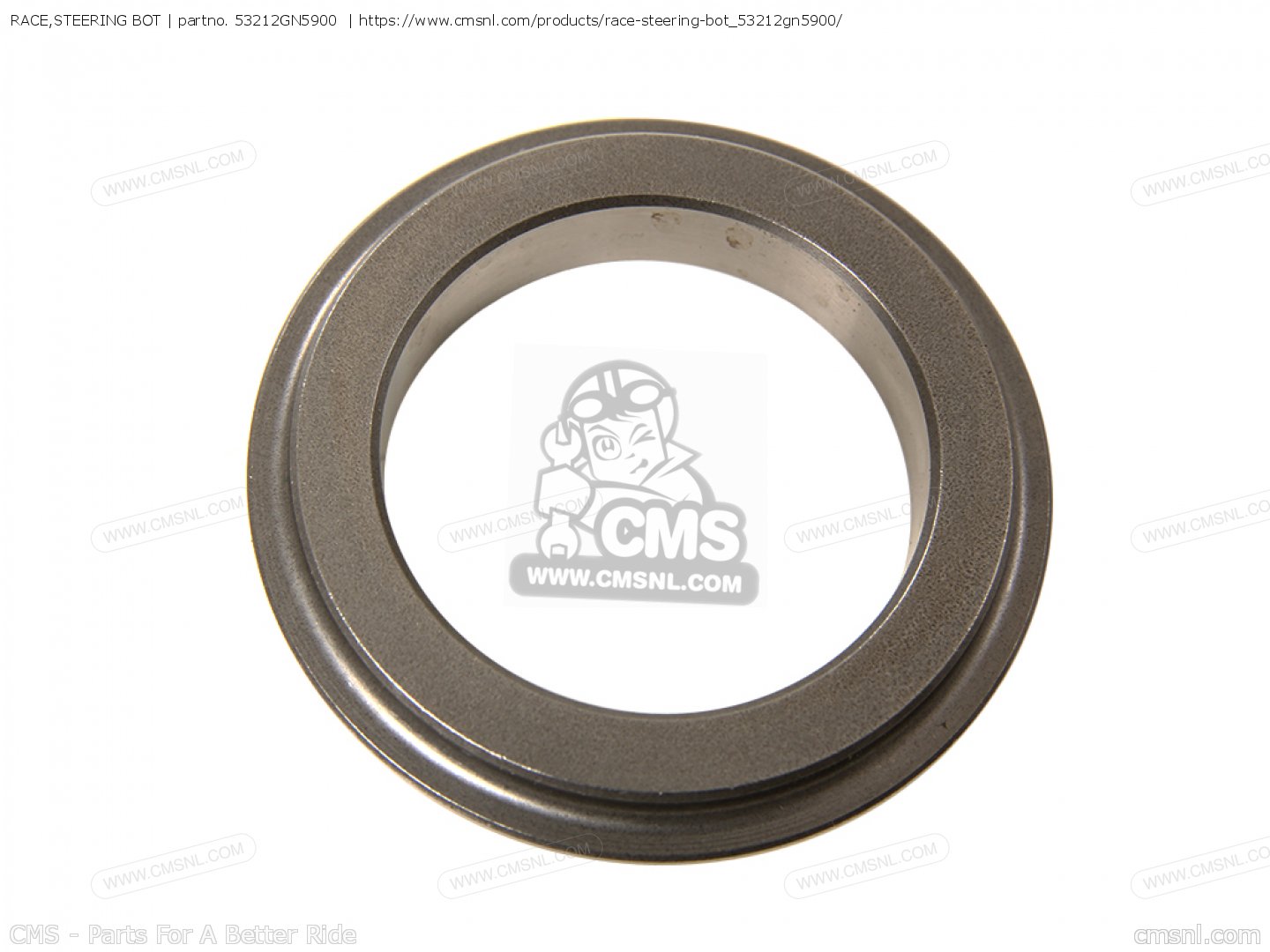 53212GN5900: RACE,STEERING BOT Honda - buy the 53212-GN5-900 at CMSNL