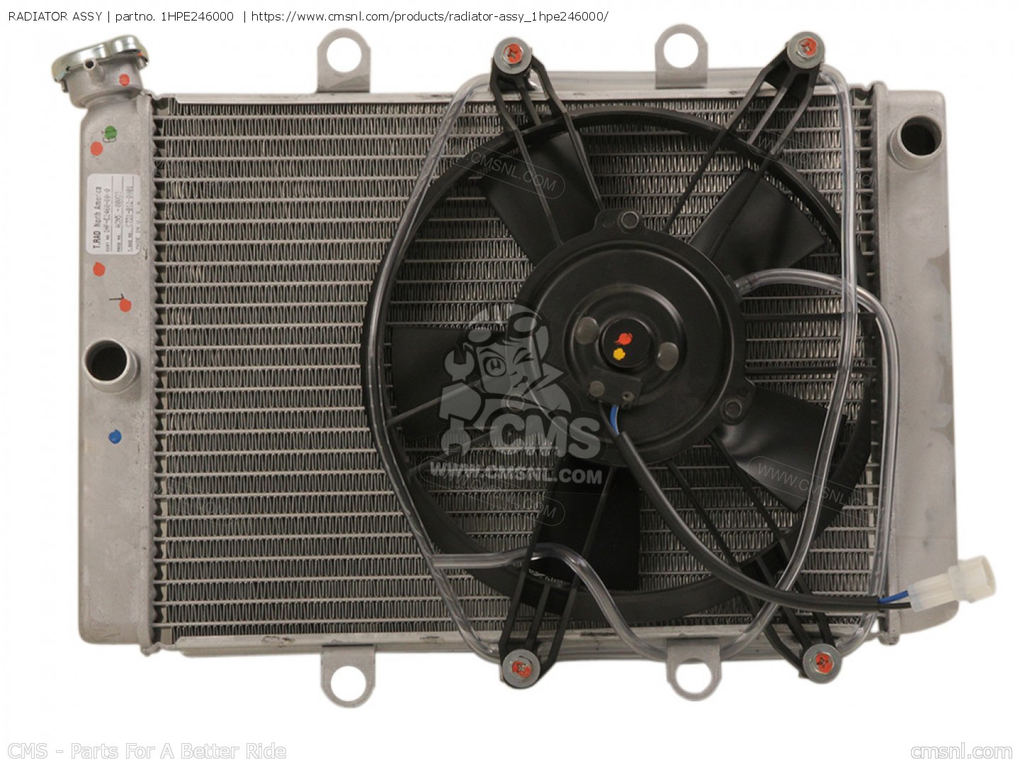 1HPE246000 Radiator Assy Yamaha buy the 1HPE246000 at CMSNL