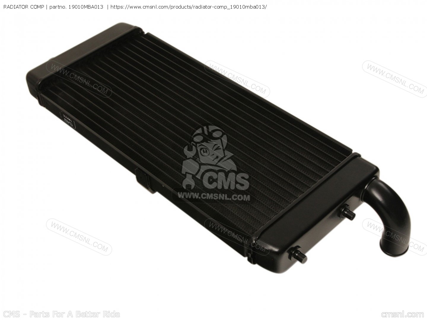 19010MBA013: Radiator Comp Honda - buy the 19010-MBA-013 at CMSNL