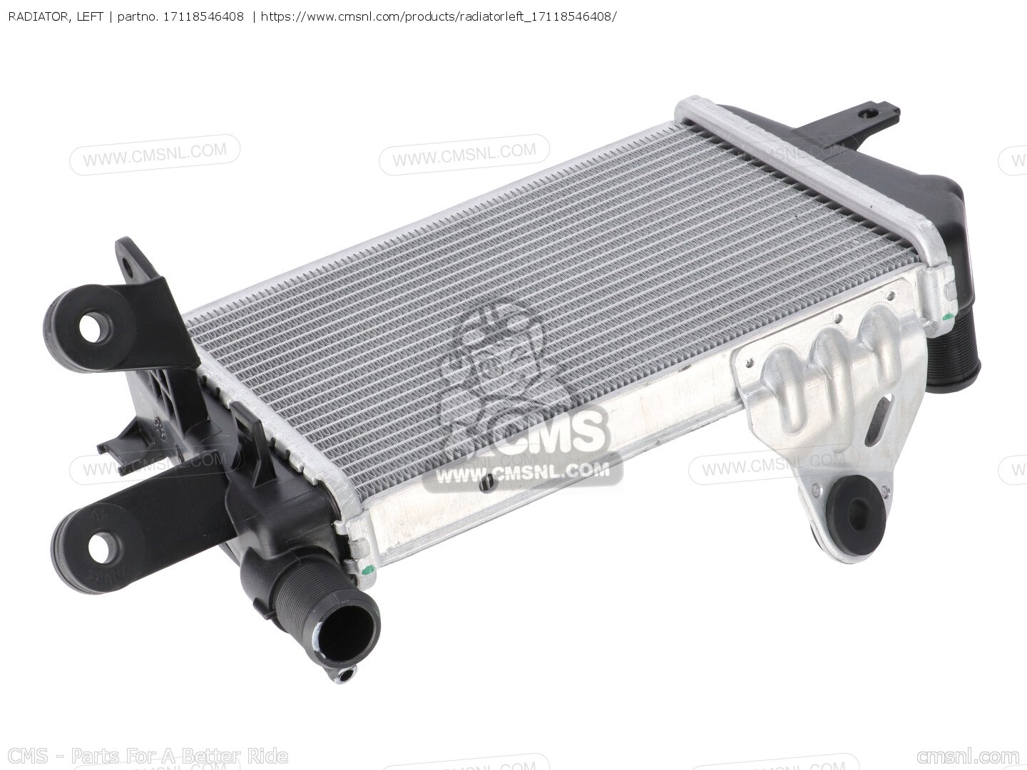 17118546408: RADIATOR, LEFT BMW - buy the 17 11 8 546 408 at