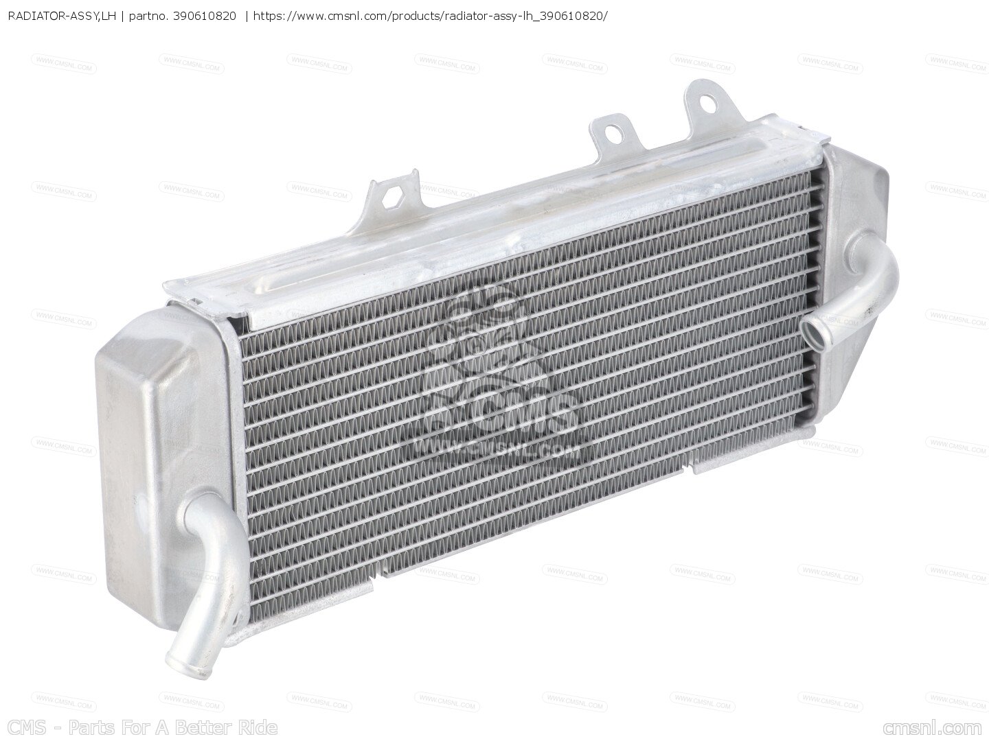 390610820: RADIATOR-ASSY,LH Kawasaki - buy the 39061-0820 at