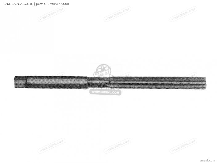 079843770000 Reamer,valveguide Honda buy the 079843770000 at CMSNL