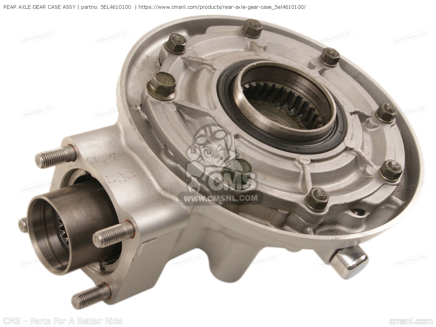 5EL4610100 Rear Axle Gear Case Assy Yamaha buy the 5EL461010000