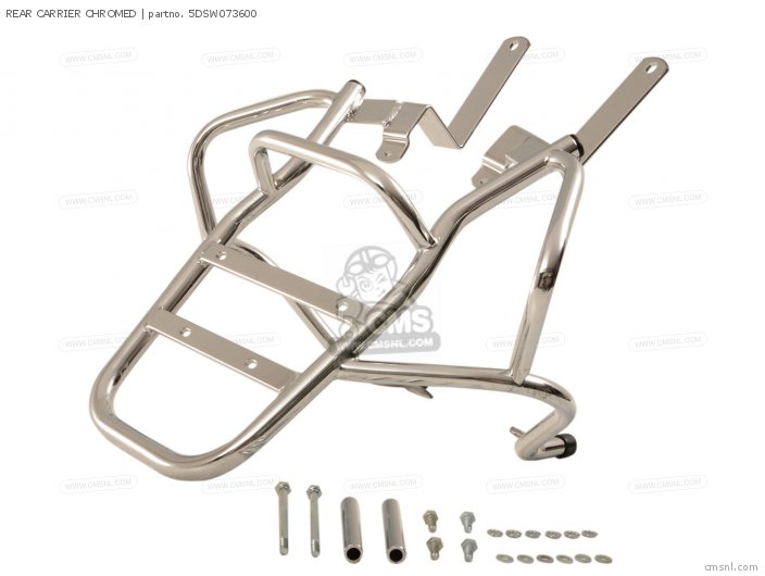 Yamaha REAR CARRIER CHROMED 5DSW073600