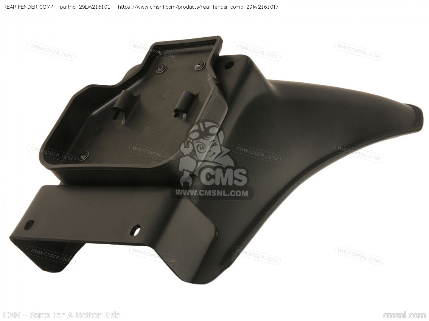 REAR FENDER COMP. for RZ350 1984 (E) USA - order at CMSNL