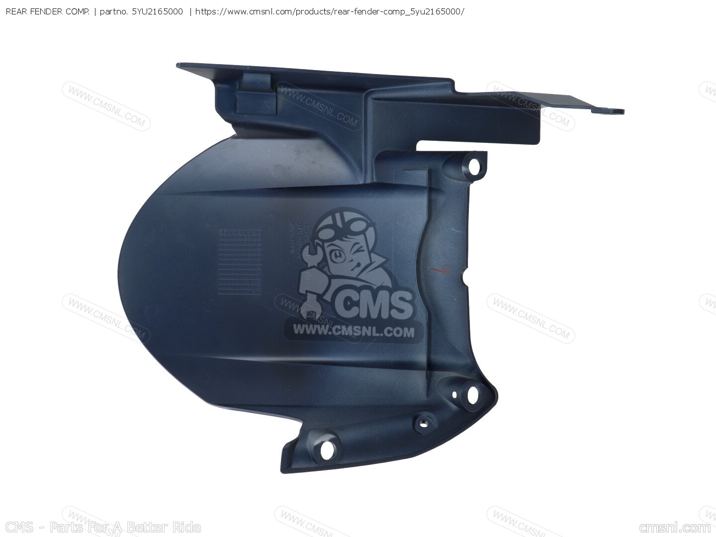 MT01 純正リアフェンダー　5YU-21650 5YU-21650-00-00 Yamaha MT01 1700 Parafango posteriore rear fender