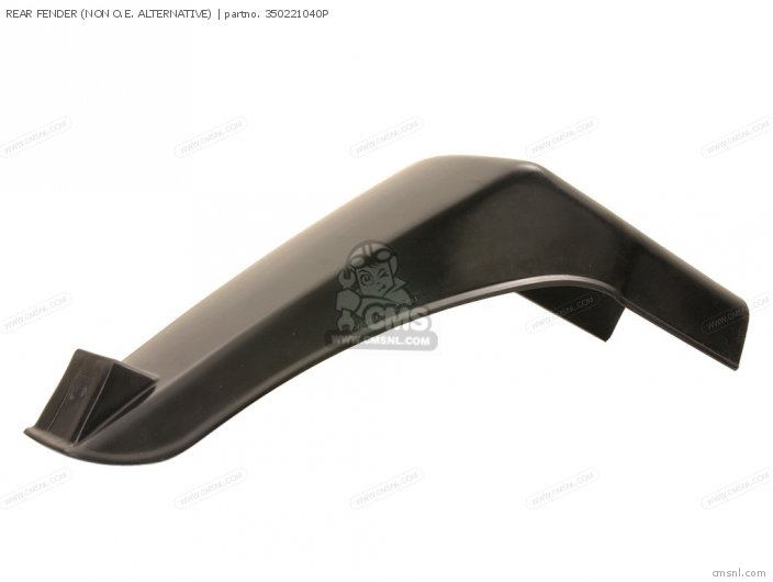 Kawasaki REAR FENDER (NON O.E. ALTERNATIVE) 350221040P Kawasaki REAR FENDER (NON O.E. ALTERNATIVE) 350221040P