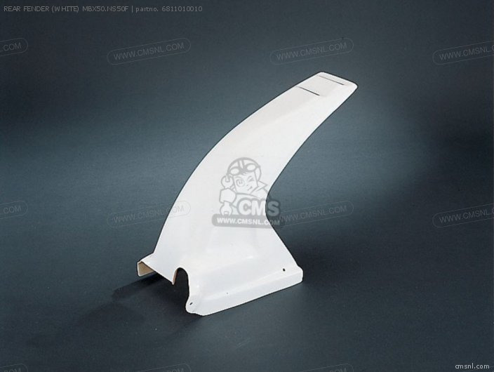 Kitaco REAR FENDER (WHITE) MBX50.NS50F 6811010010