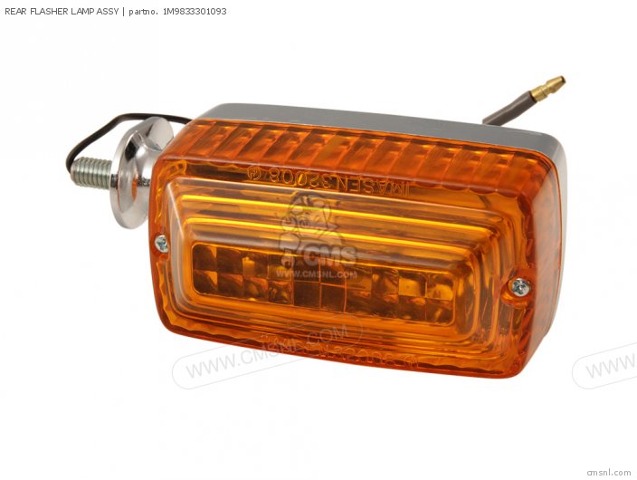 Yamaha REAR FLASHER LAMP ASSY 1M9833301093