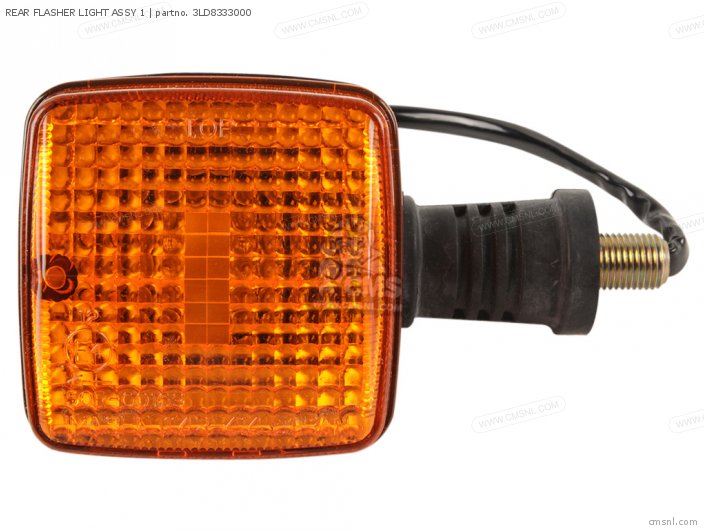 Yamaha REAR FLASHER LIGHT ASSY 1 3LD8333000 Yamaha REAR FLASHER LIGHT ASSY 1 3LD8333000