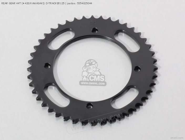 Kitaco REAR GEAR 44T (#420/KAWASAKI) D-TRACKER125 5354025044 Kitaco REAR GEAR 44T (#420/KAWASAKI) D-TRACKER125 5354025044