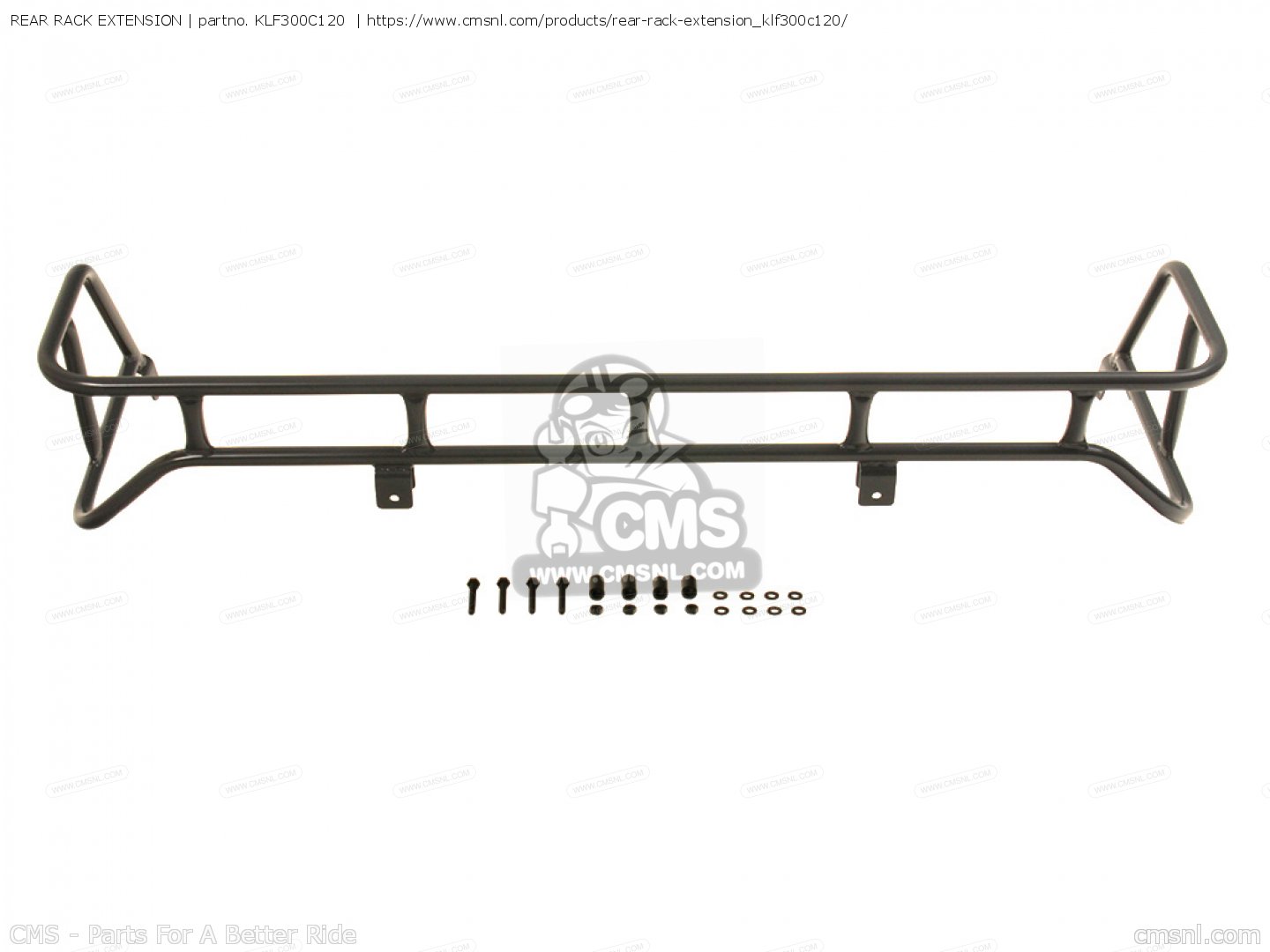 KLF300C120 Rear Rack Extension Kawasaki buy the KLF300C120 at CMSNL