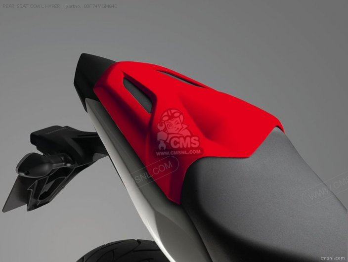 08F74MGM840 Rear Seat Cowl Hyper Honda buy the 08F74MGM840 at CMSNL