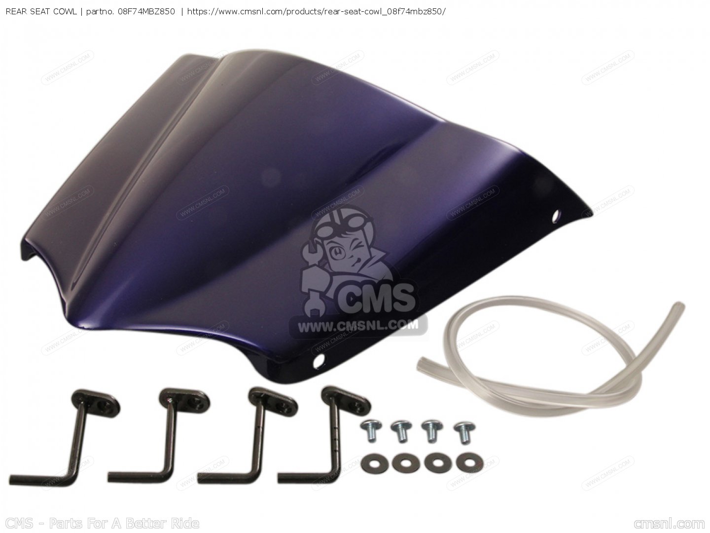 08F74MBZ850 Rear Seat Cowl Honda buy the 08F74MBZ850 at CMSNL