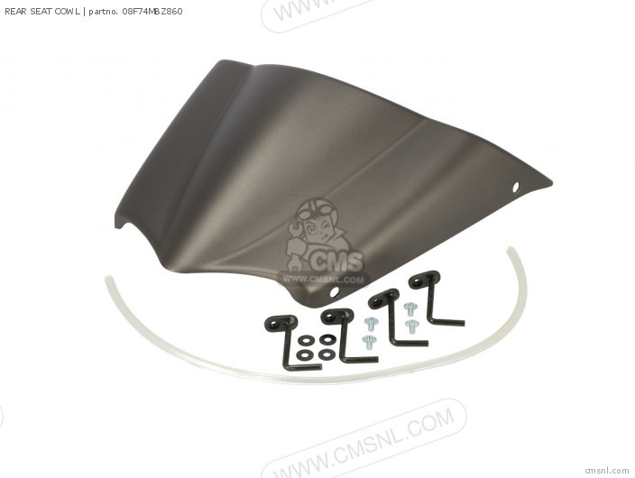 08F74MBZ860 Rear Seat Cowl Honda buy the 08F74MBZ860 at CMSNL