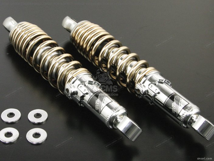 Rear Shock (280mm/gold /2pcs) For 4cm Ext /stock Swingarm For Mo photo