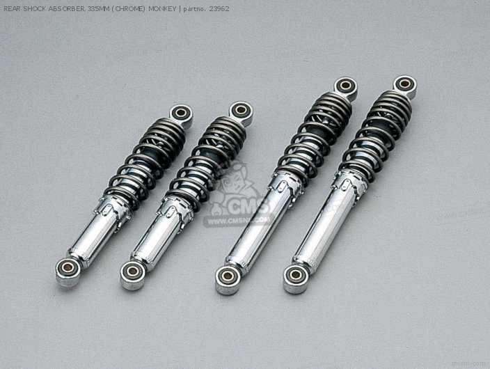 23962 Rear Shock Absorber,335mm (chrome) Monkey Daytona buy the