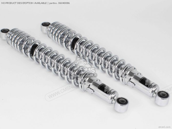 Takegawa REAR SHOCK ABSORBER (CHROME PLATING/CHROME PLATING) FOR CUB 50/1 06040086