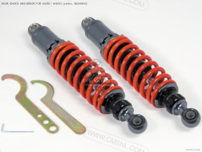 Takegawa REAR SHOCK ABSORBER FOR W650 / W800 06040042