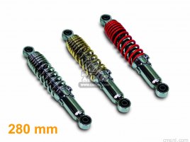 REAR SHOCK ABSORBER (280MM/RED ) MONKEY (FOR 4CM LONG/NORMAL S REAR SHOCK ABSORBER (280MM/RED ) MONKEY (FOR 4CM LONG/NORMAL S