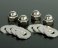 small image of REAR SHOCK MOUNT NUT SUSX4 PCS FOR MONKEY DAX CUB CD