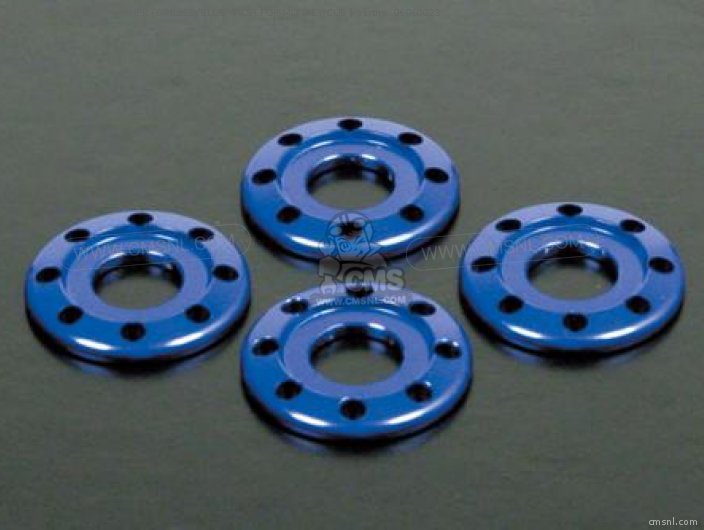 Takegawa REAR SHOCK MOUNT WASHER (DRILLED/BLUE/4PCS) FOR MONKEY/CUB 06060023 Takegawa REAR SHOCK MOUNT WASHER (DRILLED/BLUE/4PCS) FOR MONKEY/CUB 06060023