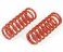 small image of REAR SHOCK SPRING SET  HARD RED
