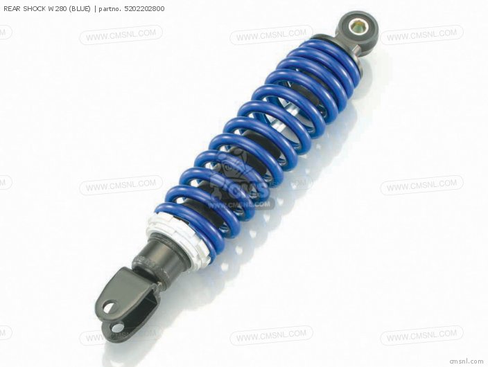 Kitaco REAR SHOCK W280 (BLUE) 5202202800