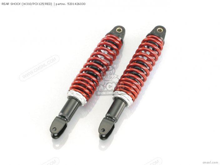 Kitaco REAR SHOCK (W310/PCX125/RED) PCX125 5201426030