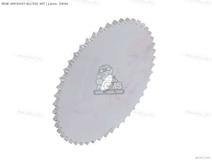 AFAM REAR SPROCKET ALU 530, 48T 53048 AFAM REAR SPROCKET ALU 530, 48T 53048