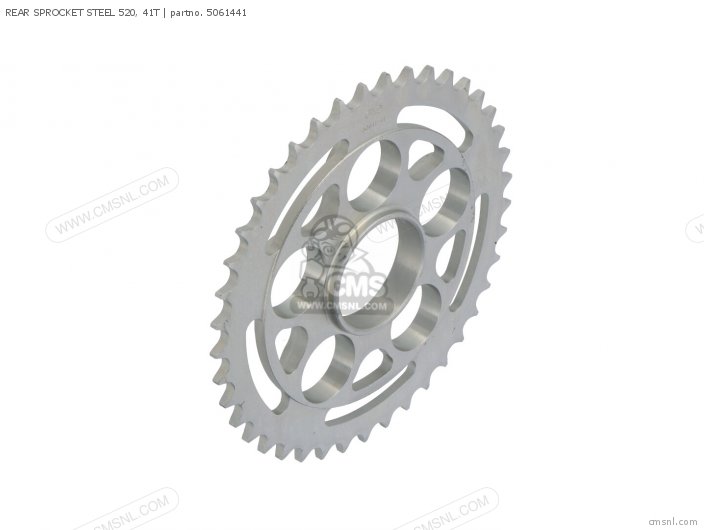 AFAM REAR SPROCKET STEEL 520, 41T 5061441 AFAM REAR SPROCKET STEEL 520, 41T 5061441