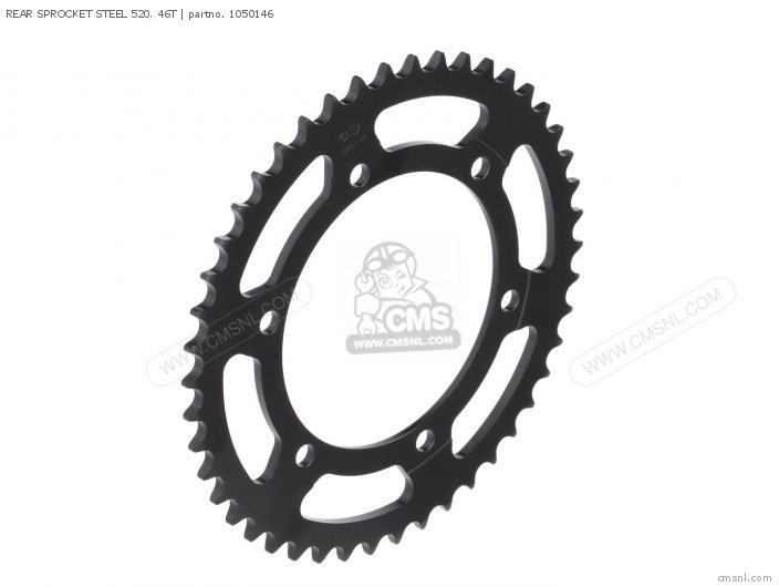 Rear Sprocket Steel 520, 46t photo