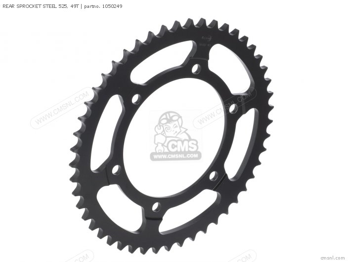 Rear Sprocket Steel 525, 49t photo