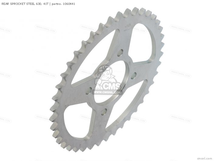 AFAM REAR SPROCKET STEEL 630, 41T 1060441 AFAM REAR SPROCKET STEEL 630, 41T 1060441
