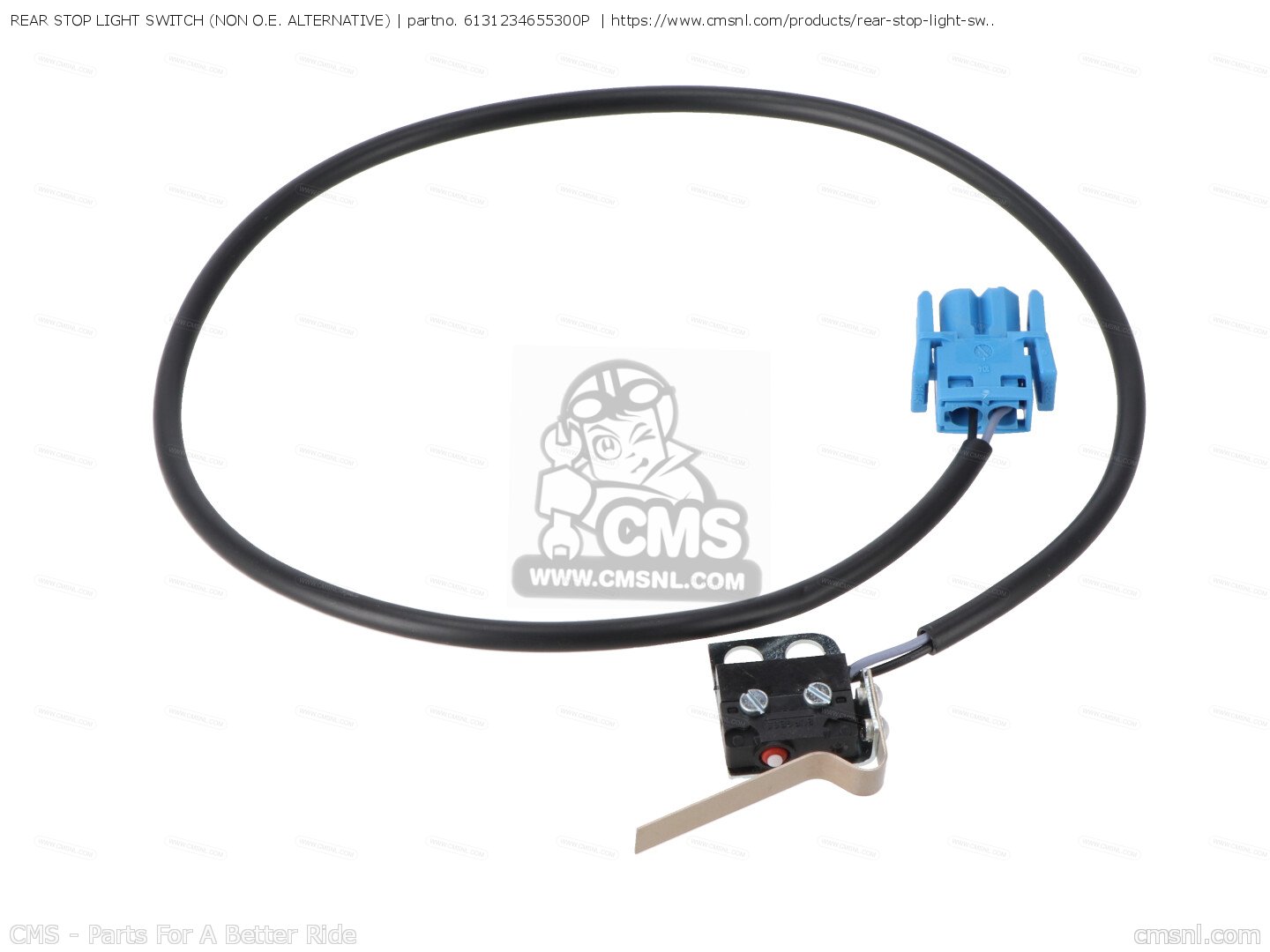 6131234655300P Rear Stop Light Switch (non O.e. Alternative