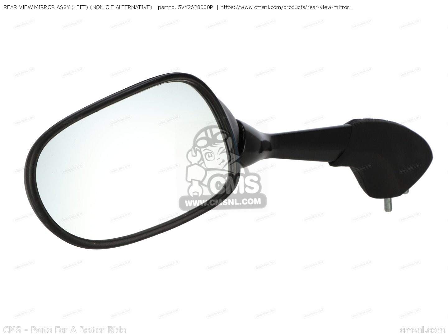 5VY2628000P: REAR VIEW MIRROR ASSY (LEFT) (NON O.E. ALTERNATIVE