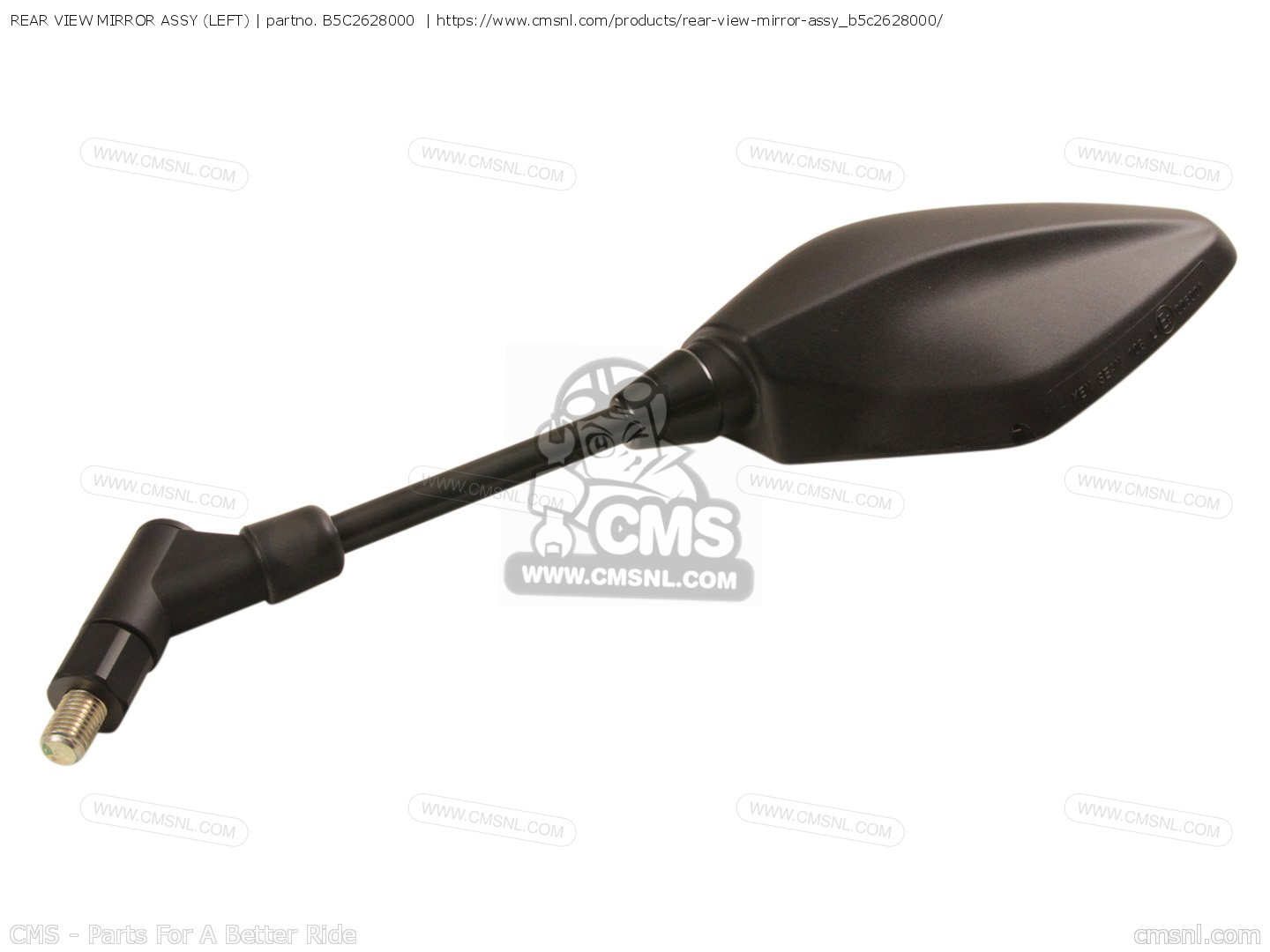 B5C2628000 Rear View Mirror Assy (left) Yamaha buy the B5C2628000