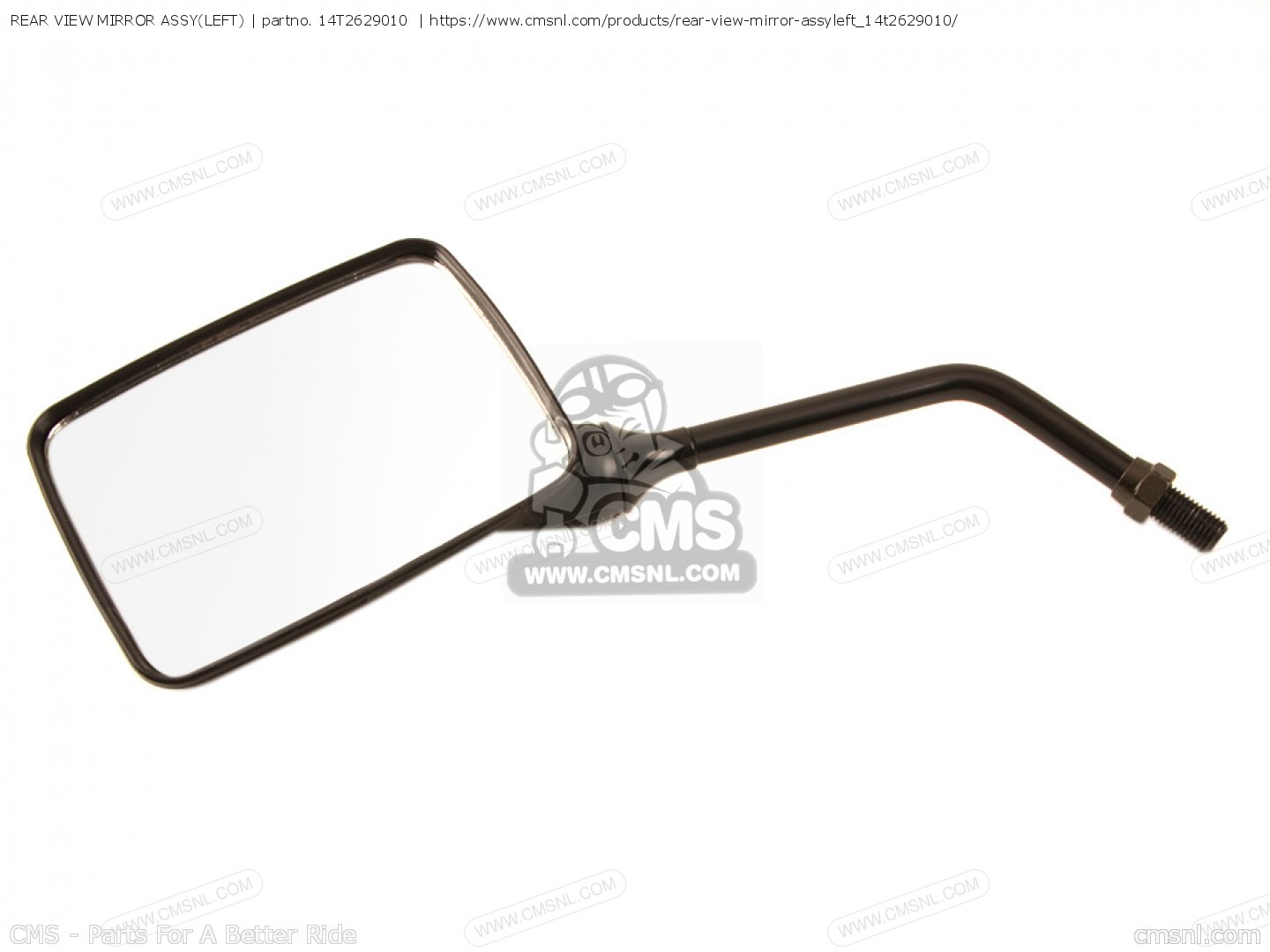 REAR VIEW MIRROR ASSY(LEFT) for CY50J 1997 order at CMSNL