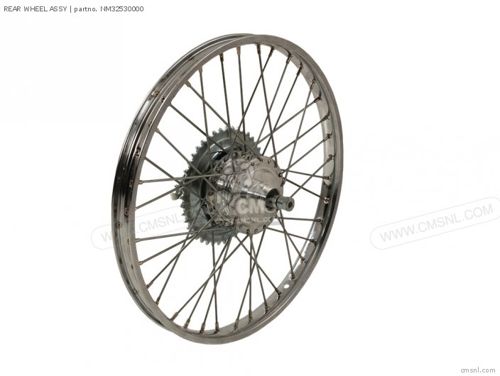 Yamaha REAR WHEEL ASSY NM32530000