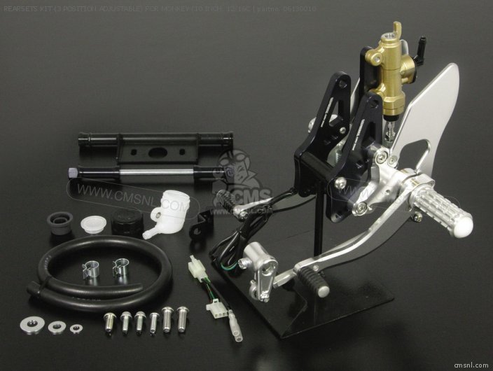 Takegawa REARSETS KIT (3 POSITION ADJUSTABLE) FOR MONKEY (10 INCH, 12/16C 06130010