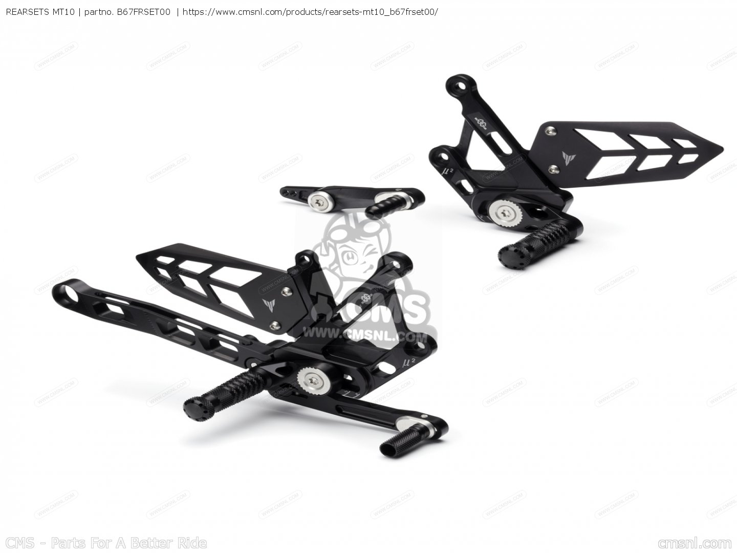 B67FRSET00 Rearsets Mt10 Yamaha buy the B67FRSET0000 at CMSNL