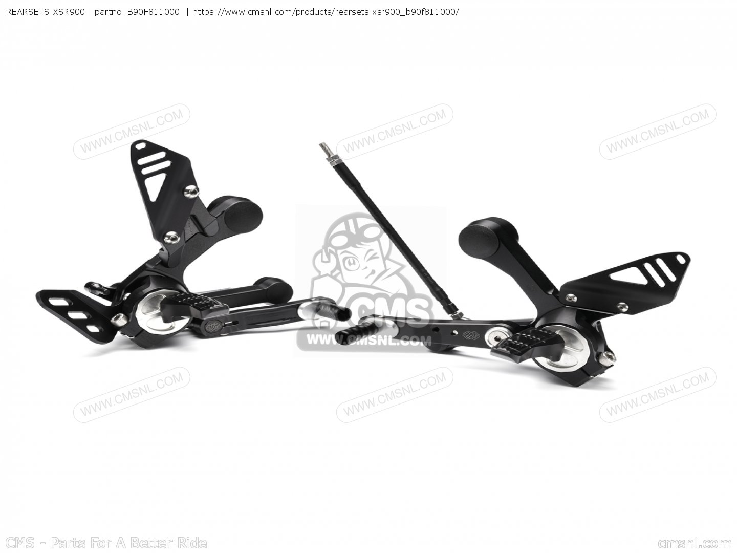 B90F811000 Rearsets Xsr900 Yamaha buy the B90F81100000 at CMSNL