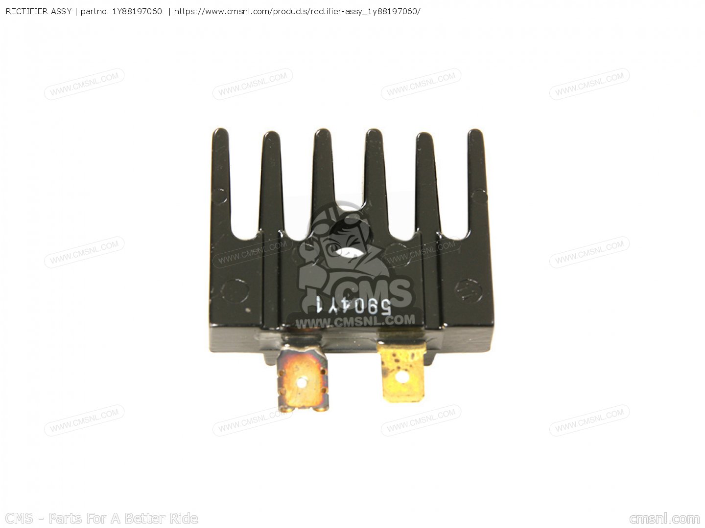 1Y88197060 Rectifier Assy Yamaha buy the 1Y8819706000 at CMSNL
