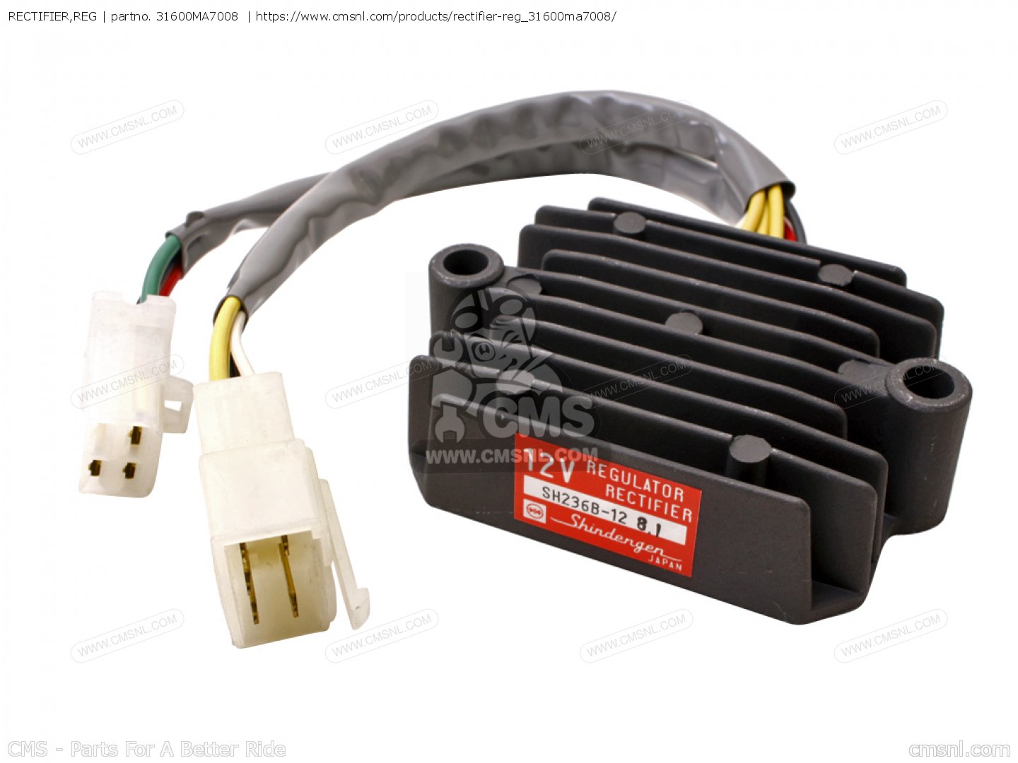 31600MA7008 Rectifier,reg Honda buy the 31600MA7008 at CMSNL