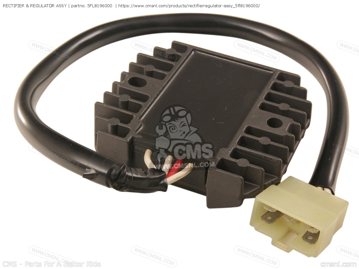 5FL8196000 Rectifier & Regulator Assy Yamaha buy the 5FL8196000 at