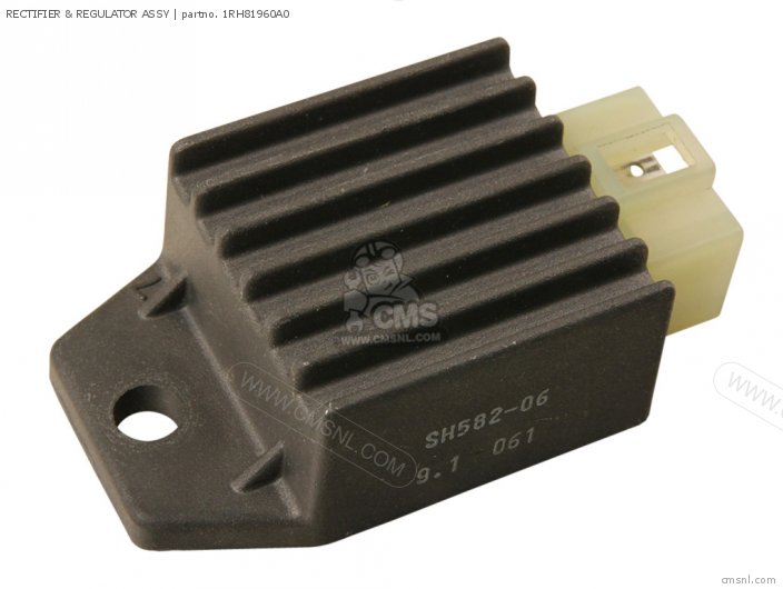 1RH81960A0 Rectifier & Regulator Assy Yamaha buy the 1RH81960A0 at