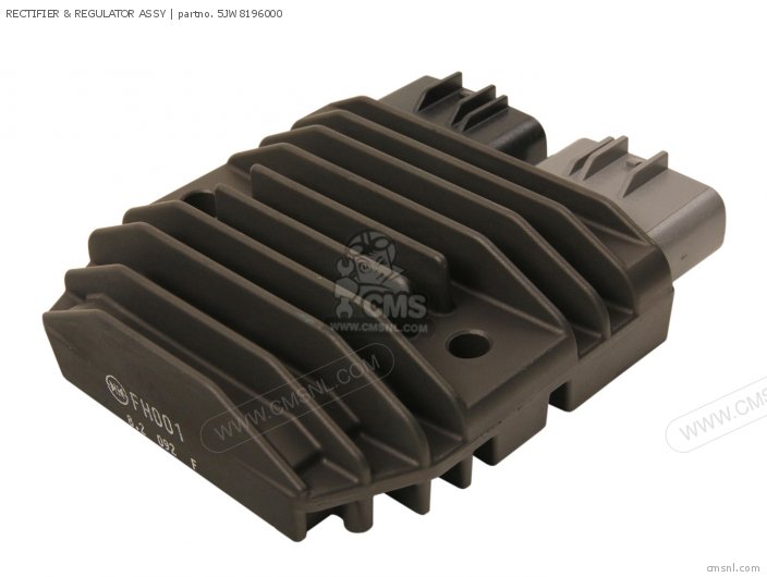 5JW8196000 Rectifier & Regulator Assy Yamaha buy the 5JW8196000 at