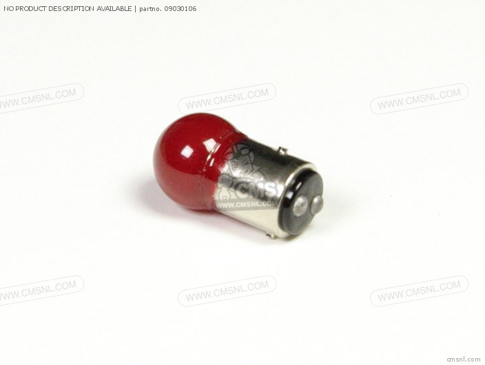 Takegawa RED BULB 12V10W / 5W (FOR TAIL LAMP) 09030106