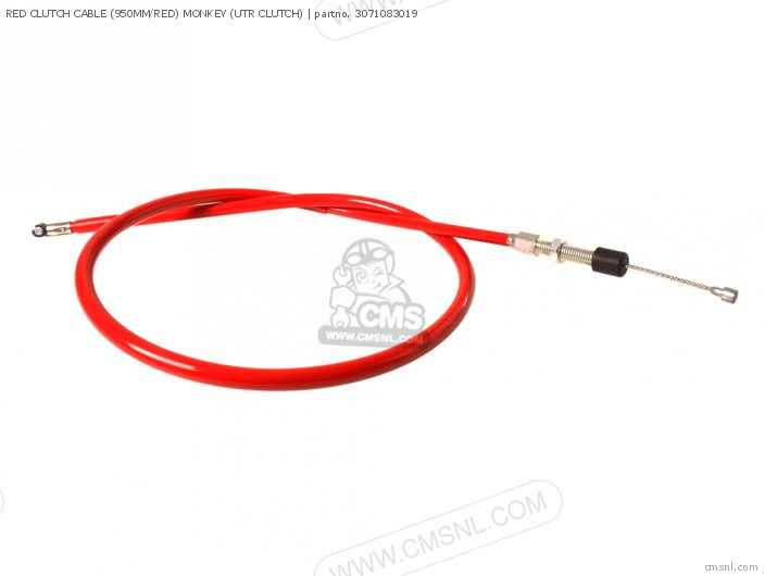 Kitaco RED CLUTCH CABLE (950MM/RED) MONKEY (UTR CLUTCH) 3071083019