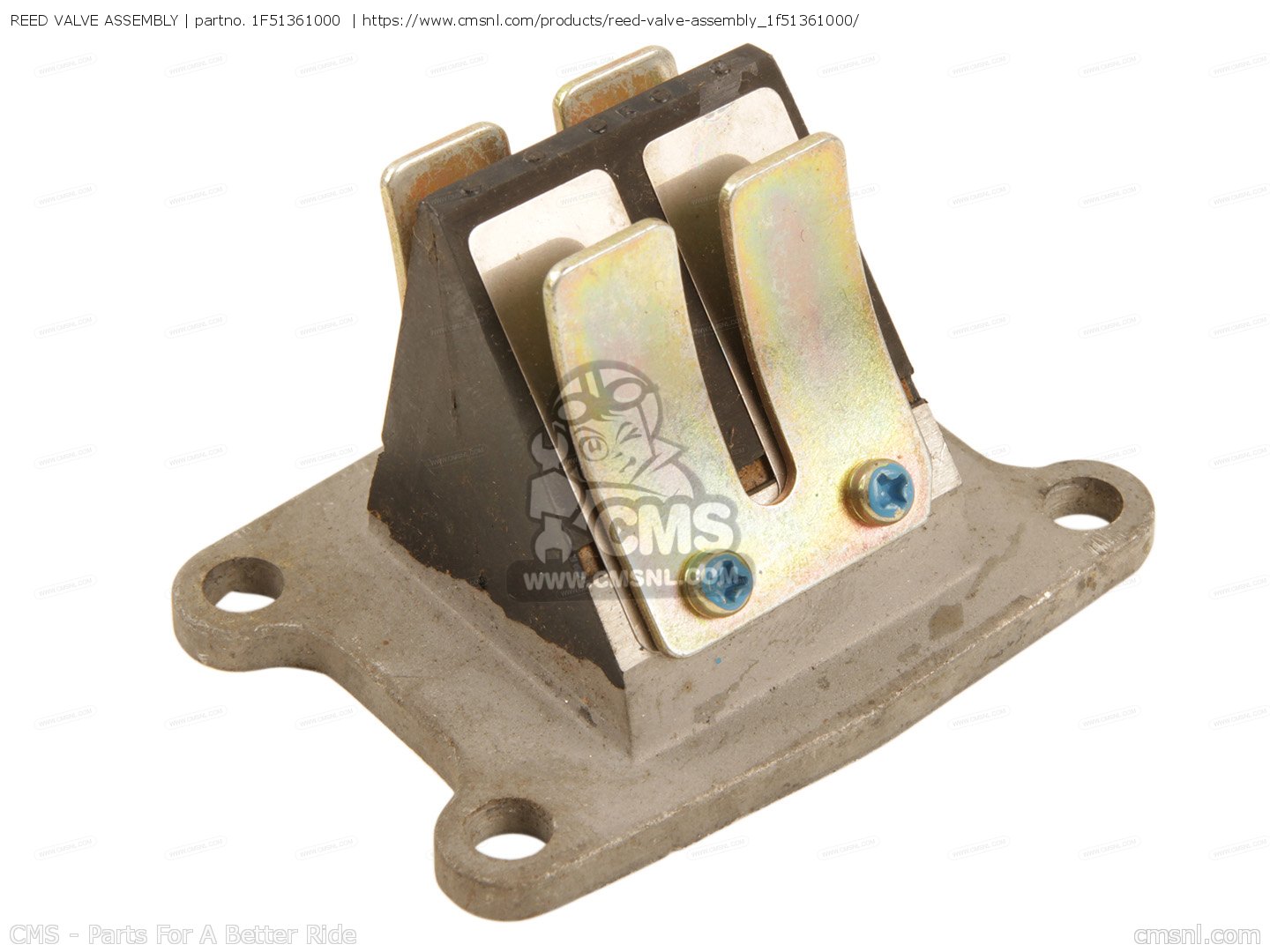 1F51361000 Reed Valve Assembly Yamaha buy the 1F51361000 at CMSNL